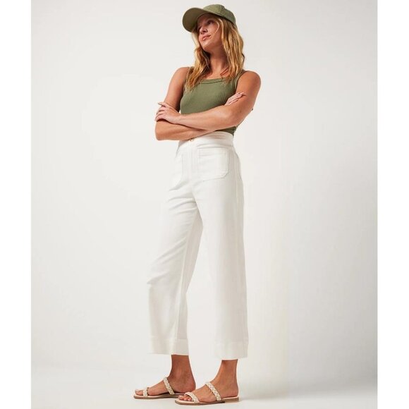 TRAVIS MATHEW Women's Everyday Ankle Pant Size S In White - Picture 3 of 9